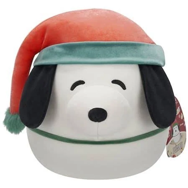 Squishmallows Original Peanuts 75th Anniversary Comic Style Snoopy Plush Toy