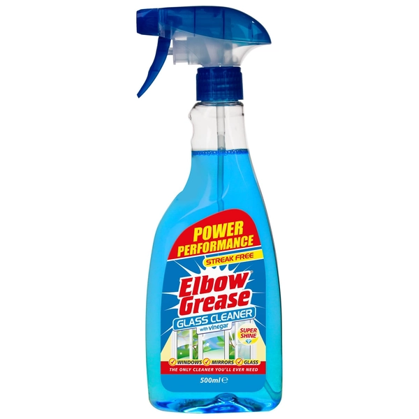 Elbow Grease Glass Cleaner With Vinegar 500ml