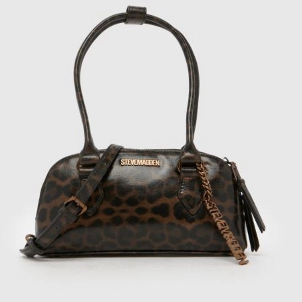 Steve Madden B-Curt Leopard Handle Bag in Print