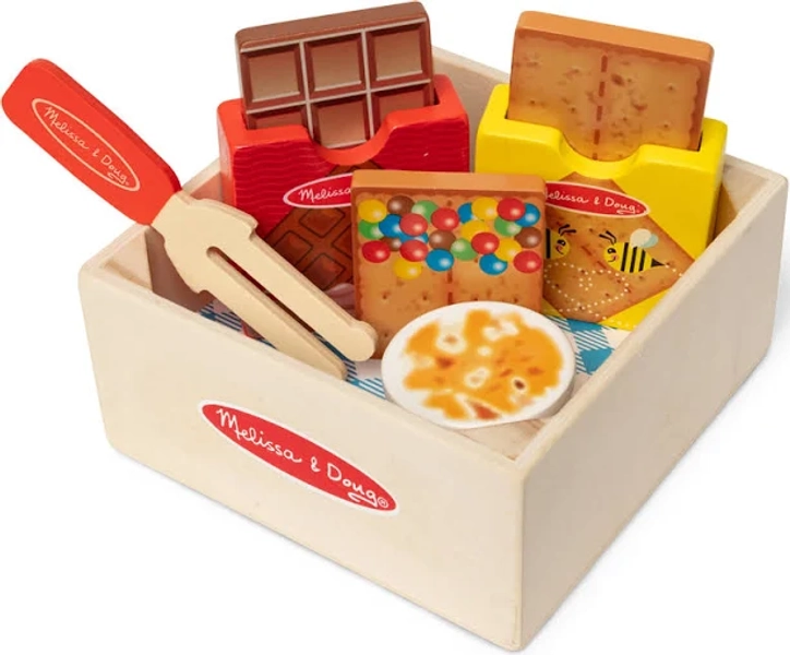 Melissa & Doug S'mores Picnic Box Play Food Set