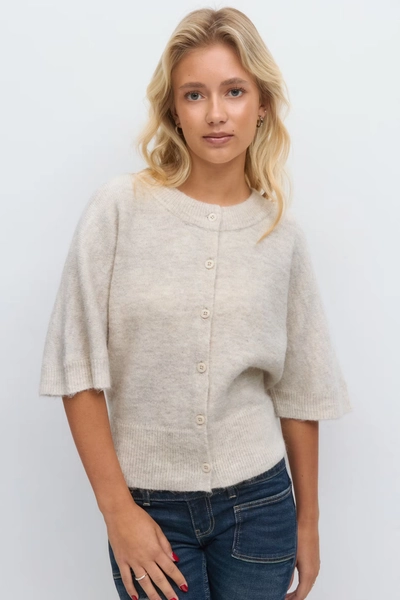 14 + mila knitted short sleeve top