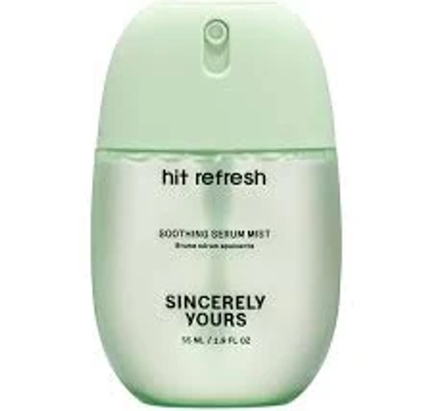 Sincerely Yours Hit Refresh Soothing & Hydrating Serum Mist With Cucumber Extract