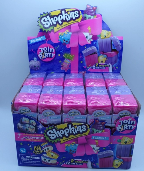 Shopkins Season 7 Retail Display Box 30 Sealed Packs Moose Toys Collectors Lot