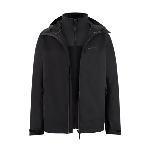 Everyday 3in1 Rain Jacket All Black