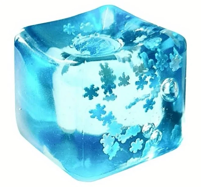 Needoo fidget Cloud slime, Snowflake Toy for Sensory Play, Squishies toys
