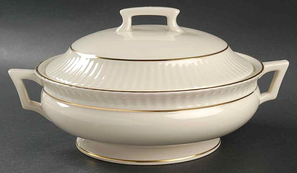 Citation Gold Round Covered Vegetable by Lenox
