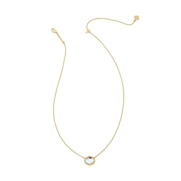Kendra Scott Henley Pendant Necklace - Multicolor/Gold
