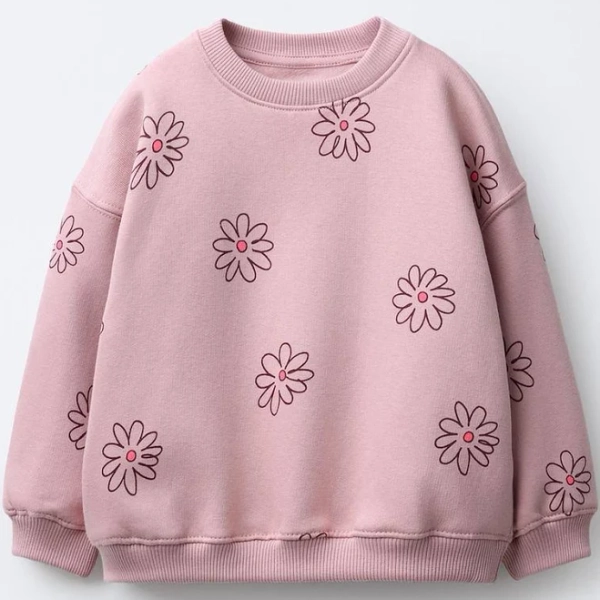 Zara Kids Printed Sweatshirt
