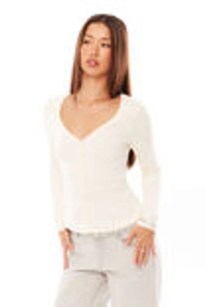 Aspen Long Sleeve Top - Yellow