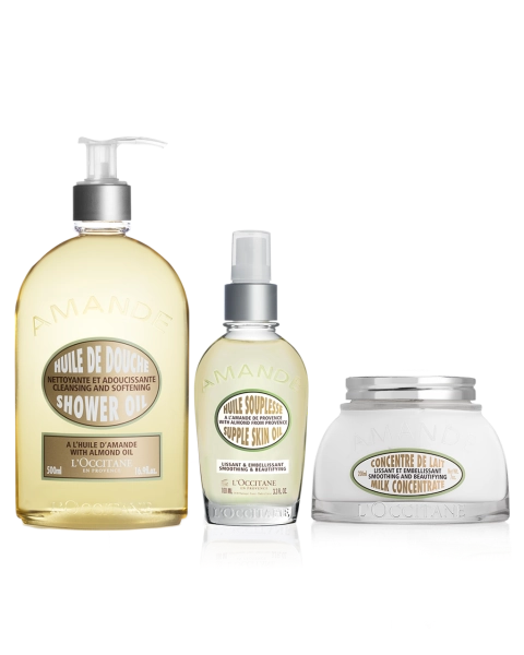 Almond Body Care Trio