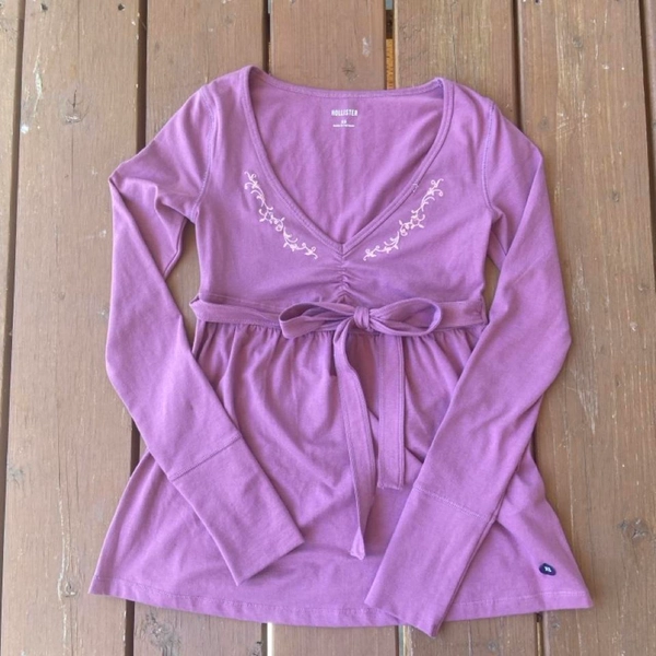 Hollister Co. vintage inspired purple pink long...