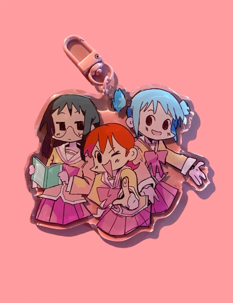 Nichijou Large Epoxy Charm