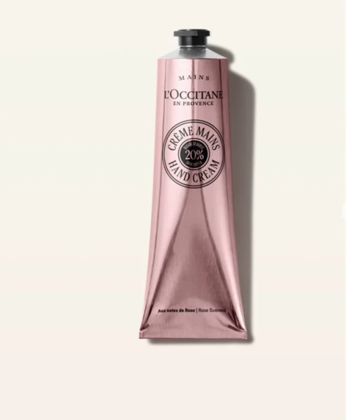 Crème mains karité rose