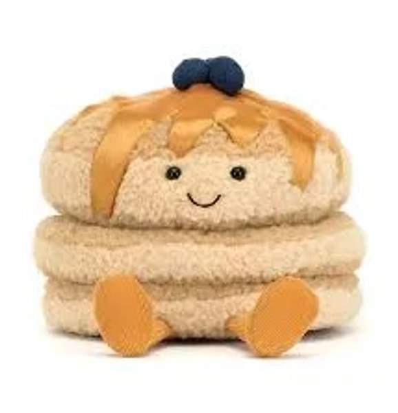 Jellycat Amuseables Fran Pancakes Soft Plush Stuffed Toys Gift With Dust Bag HOT