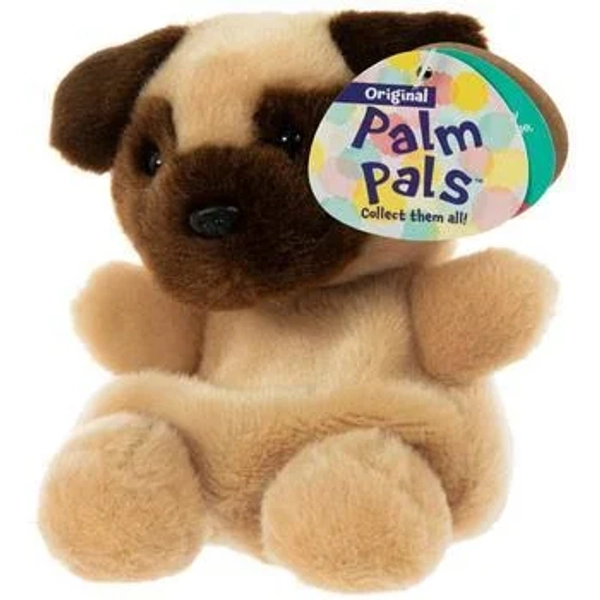 Aurora Palm Pals Frankie Pug 5" Adorable Plush Toy
