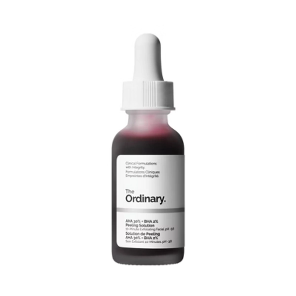The Ordinary AHA 30% + BHA 2% High-Strength Peeling Solution for Brightening - 1 fl oz - Ulta Beauty