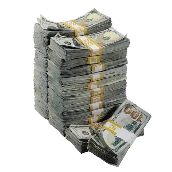 New Series Aged Full Print Prop Money Bundle