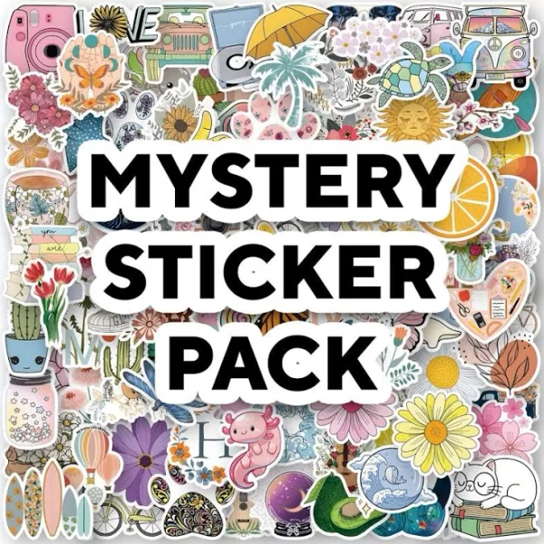 Aesthetic - Mystery Sticker Pack - 100pcs