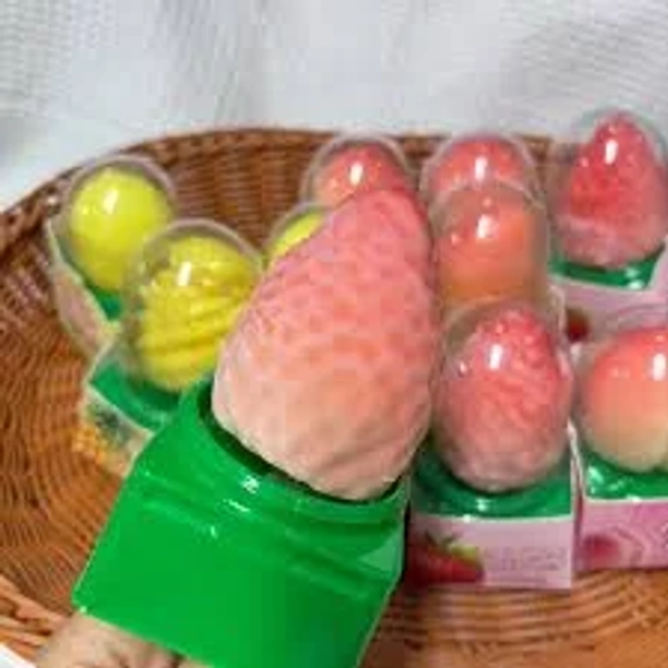 Wholesale Customized Strawberry Peach Flavor 3d Ice Cream Snack Mango Ice Cream Viral Ice Cream