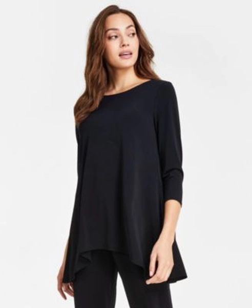 Women's 3/4-Sleeve Knit Top, Regular & Petites, Exclusively at Macy's