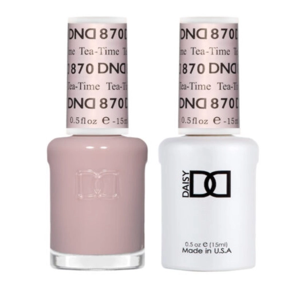 DND Match UV Gel + Nail Polish #870 Tea-Time
