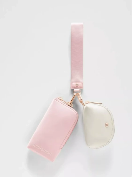 Dual Pouch Wristlet *Wallet - Black - ONE SIZE
