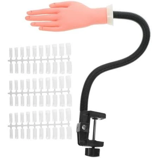 Nail Art Hand Model Manicure Hand Model Flexible False Hand Nail Trainning Hand
