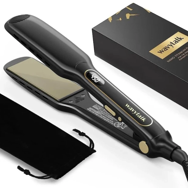 Wavytalk Wet To Straight Flat Iron Hair Straightener