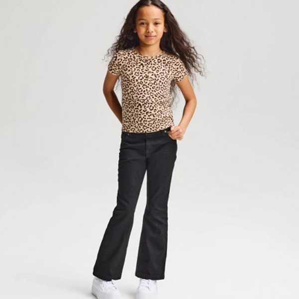 Girls' Short Sleeve Printed Fitted T-Shirt - Cat & Jack™