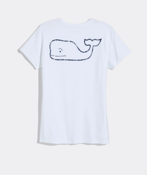 Women's Vintage Whale Short-Sleeve Pocket Tee