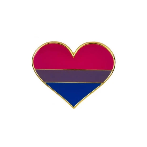 Pride Heart Enamel Pin