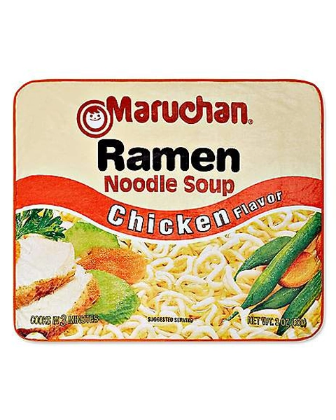 Maruchan Ramen Noodle Soup Fleece Blanket