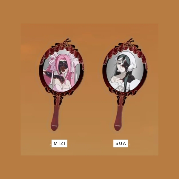 Alien Stage Zombie Stage: Fading Youth - MIZI/SUA Acrylic Hand Mirror
