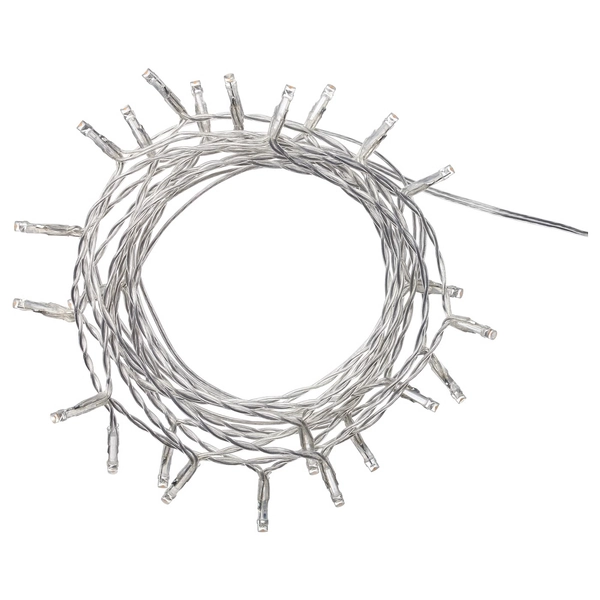LEDFYR LED string light with 24 lights - indoor silver color