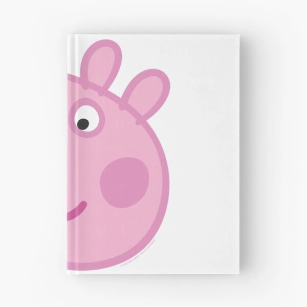 Peppa Pig Big Face Cute Pink Animal Toddler Kids Cartoon Journal