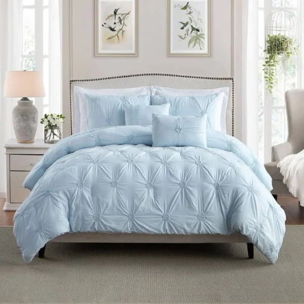 Swift Home Pintuck Comforter Set