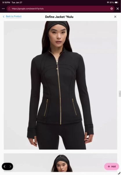 Define Jacket *Nulu - black - 4