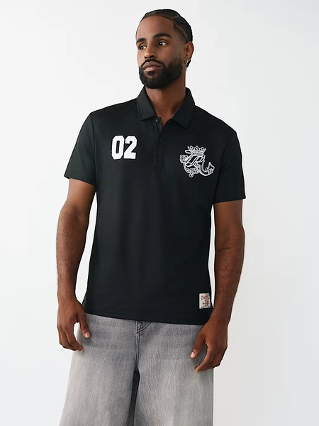 LOGO CREST SPORT POLO SHIRT