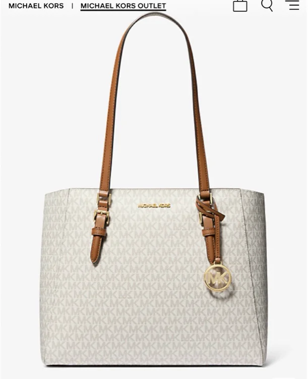 Charlotte Large 3-in-1 Signature Logo Tote Bag