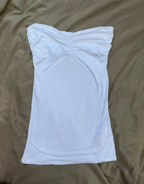ruched Jane Norman bandeau top