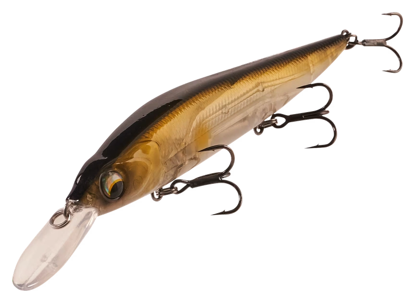 Bass Pro Shops XPS Staredown Sinking Jerkbait - Clear AYU - 3-7/8" - 3/8 oz.