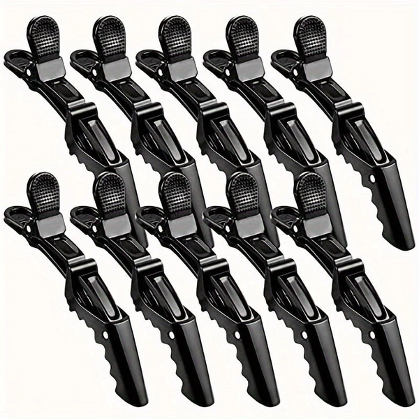 10Pcs Alligator Hair Clips Hairdressing Clamps Plastic Hair Claw Professional Barber Salon Styling Hairpins Hair Accessories - Walmart.com