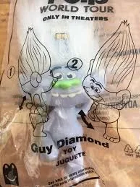 McDonald's 2020 Trolls World Tour Happy Meal Toy #7 Guy Diamond