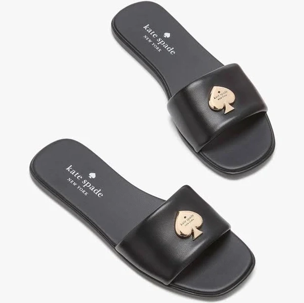 Kate Spade Kendall Leather Slide Sandal