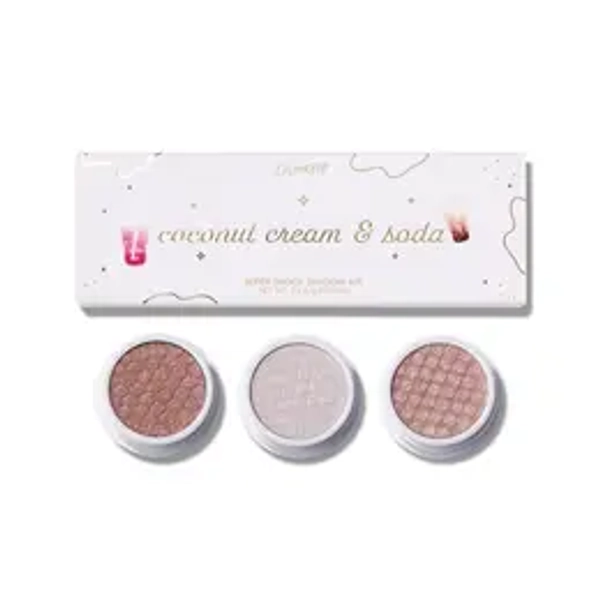 ColourPop Super Shock Shadow Trio Set - Limited Edition Holiday Kit with Sparkly Shades