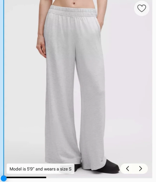 BeCalm Mid-Rise Wide-Leg Pant -