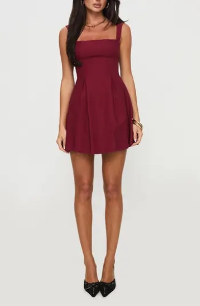 Xanthus Tie Back Minidress