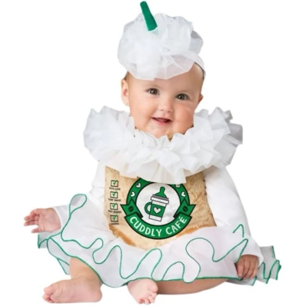 Costume de bébés Cappucchino pour bébés et tout-petits