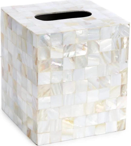 Luxury Hotel Mother of Pearl Tissue Cover