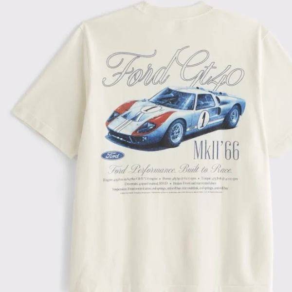 Men's abercrombie & fitch Premium Heavyweight 2.0 Graphic Tee